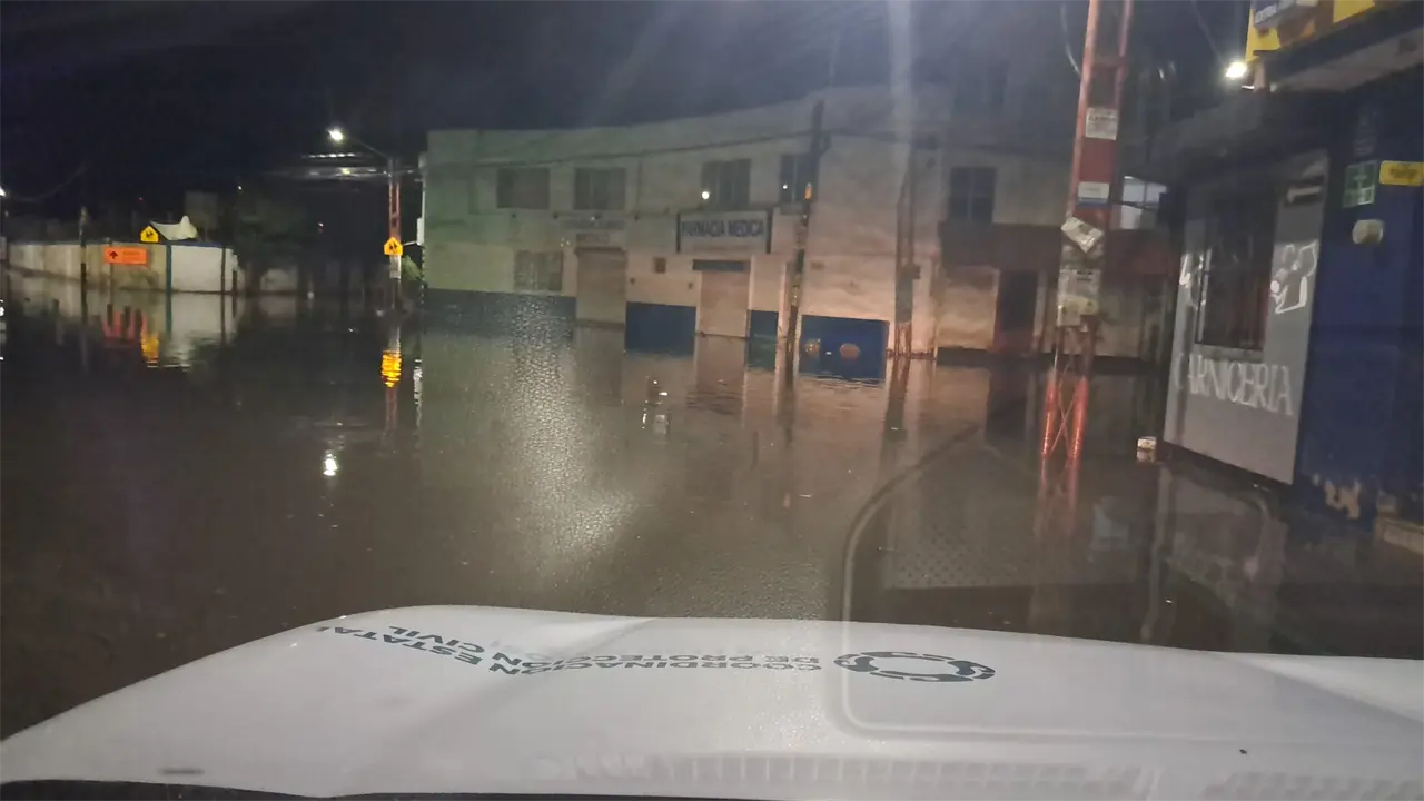 Recuento | Lluvias dejan un fallecido y múltiples incidencias en SLP