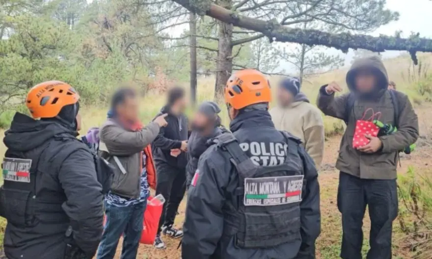 Rescatan a 6 senderistas extraviados en el Parque Nacional Izta-Popo