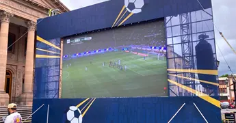 Cambian transmisiones del Mundial a Plaza del Carmen