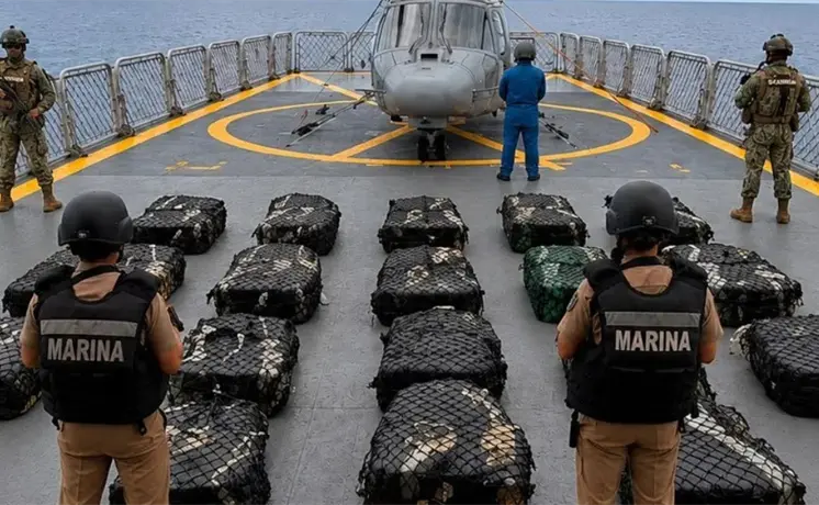 Aseguran 800 kilos de coca&iacute;na en Guerrero; hay 5 detenidos