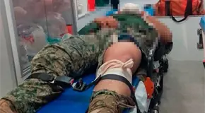 Militares fueron atropellados al abanderar choque
