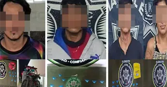 Atrapan a cuatro distribuidores de estupefacientes