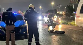 Muere hombre atropellado en carretera 57