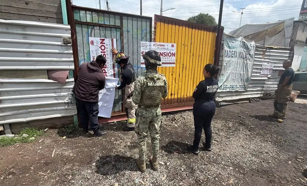 Clausuran fábrica clandestina de cloro