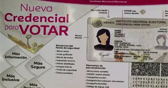 INE actualiza credencial para votar con datos de identidad y seguridad