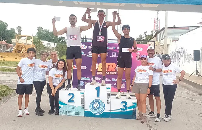 Realizan la carrera Petros Run con causa
