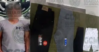Sorprenden a ladr&oacute;n robando en un negocio