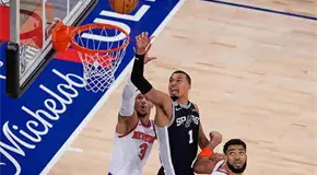 Sufrida victoria de Spurs sobre Knicks