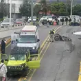 Video | Motociclista pierde la vida en desnivel de Sierra Leona