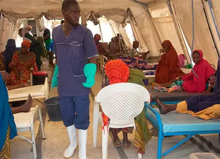 Combaten brote de cólera en el estado de Borno Combaten brote de cólera en el estado de Borno