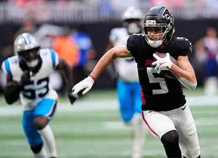 Drake London sigue con Falcons Drake London sigue con Falcons