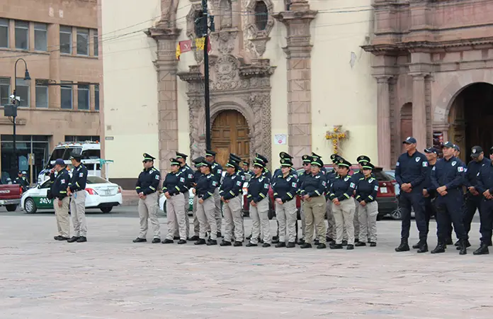 Listo, operativo de seguridad