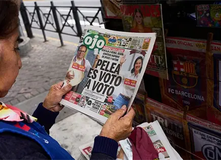 Luchan voto a voto en la cuenta de sufragios de Perú Luchan voto a voto en la cuenta de sufragios de Perú