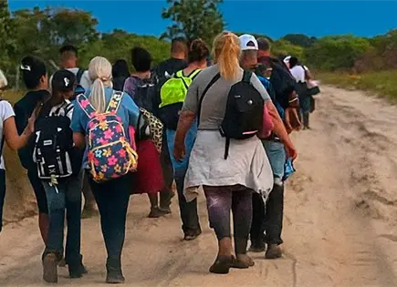 Rescatan en Brasil a 108 migrantes cubanos Rescatan en Brasil a 108 migrantes cubanos