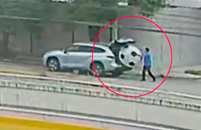 Roban balón decorativo de un restaurante