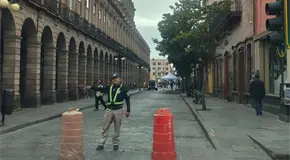 Cierran v&iacute;as en torno a Plazas del Carmen y Fundadores