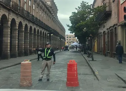 Cierran vías en torno a Plazas del Carmen y Fundadores Cierran vías en torno a Plazas del Carmen y Fundadores