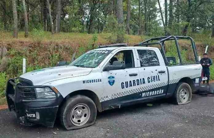 CJNG mata a 5policías a tiros