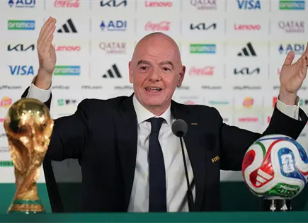 Infantino celebra el estadio Azteca como sede del partido inaugural Infantino celebra el estadio Azteca como sede del partido inaugural