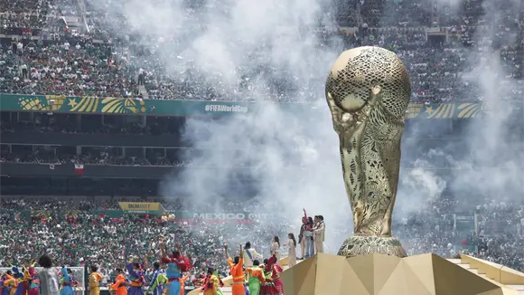 Culturas prehispánicas y Shakira coronan apertura del Mundial Culturas prehispánicas y Shakira coronan apertura del Mundial