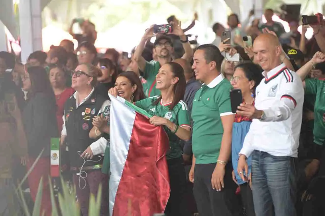 Sheinbaum felicita a selección mexicana tras victoria en GAM