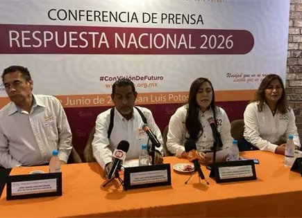 SNTE-SLP condena actos violentos de la CNTE