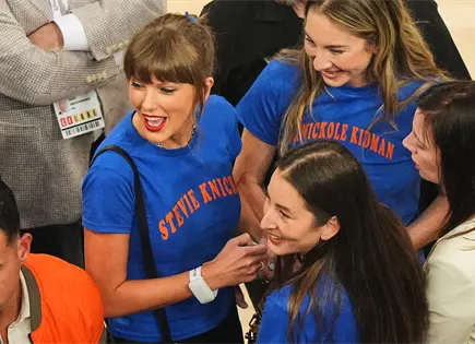 Taylor Swift asiste a Finales NBA en Madison Square Garden Taylor Swift asiste a Finales NBA en Madison Square Garden