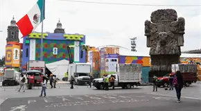 Todo listo para el Fan Fest en el Z&oacute;calo