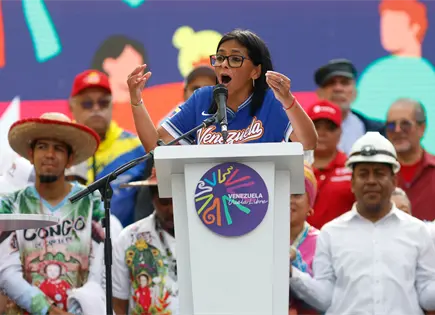 Delcy Rodríguez encabeza firma de acuerdos entre PDVSA y Shell Delcy Rodríguez encabeza firma de acuerdos entre PDVSA y Shell