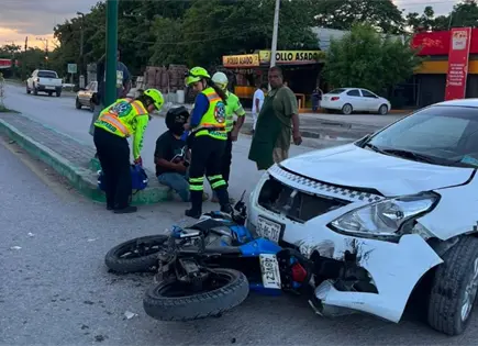 Lesionados, dos motociclista en distintos accidentes Lesionados, dos motociclista en distintos accidentes