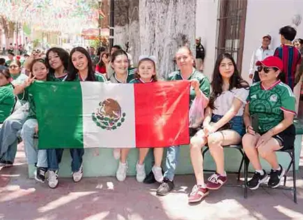 Euforia por triunfo de Selección de México Euforia por triunfo de Selección de México