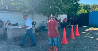 Foro de seguridad en motocicleta