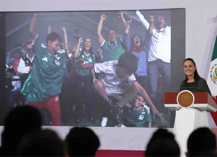 La imagen de México es la alegría, dice Sheinbaum La imagen de México es la alegría, dice Sheinbaum