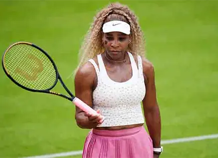 Triste despedida de Queen&acute;s de Serena Williams