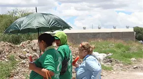 Calor golpea a los potosinos