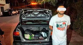 Detienen a sujeto acusado de robo de autos y casas