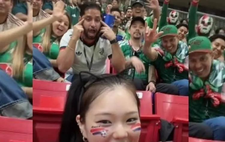 Tras polémica, influencer surcoreana es invitada a juego de México