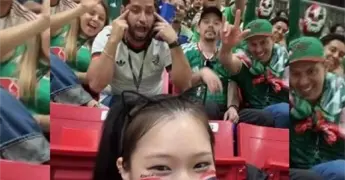 Tras pol&eacute;mica, influencer surcoreana es invitada a juego de M&eacute;xico