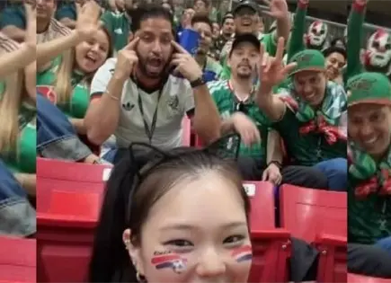 Tras polémica, influencer surcoreana es invitada a juego de México Tras polémica, influencer surcoreana es invitada a juego de México