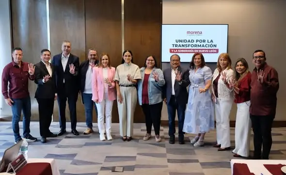 Ariadna Montiel se reúne con morenistas en Nuevo León rumbo a 2027