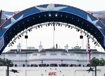 Donald Trump celebra 80 años con pelea UFC en Casa Blanca Donald Trump celebra 80 años con pelea UFC en Casa Blanca