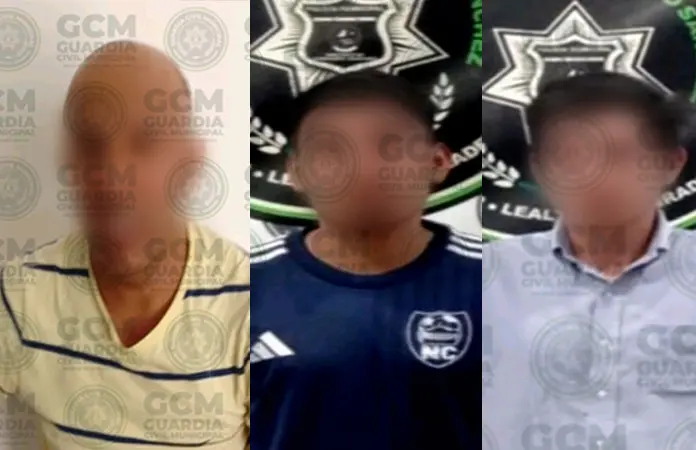 Vándalos son arrestados por varios delitos