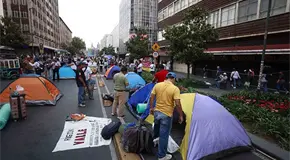 La CNTE llega a 18 días de paro