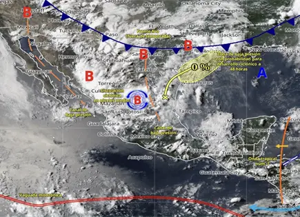Prev&eacute;n lluvias y calor en la zona Centro de SLP