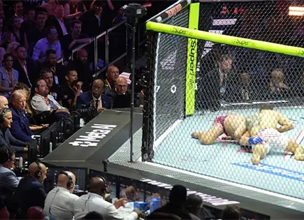UFC en Casa Blanca: Diego Lopes y su entrada con La Chona