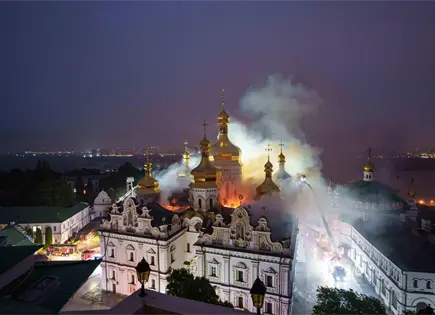 Zelenskyy denuncia ataque ruso a patrimonio cultural en Kiev Zelenskyy denuncia ataque ruso a patrimonio cultural en Kiev