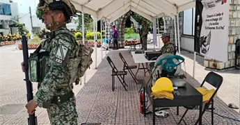 Continuar&aacute; m&oacute;dulo de canje de armas