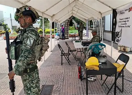 Continuar&aacute; m&oacute;dulo de canje de armas