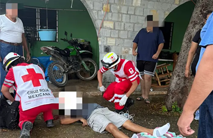 Hombre sobrevive tras caer al vacío