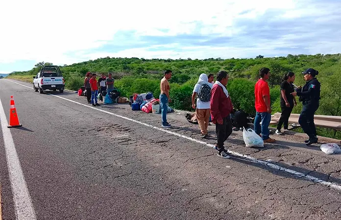 Jornaleros lesionados eran de la Huasteca